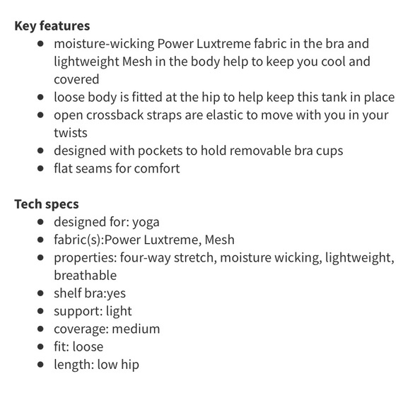 Lululemon CYB Tank Top Cornflower Blue - Picture 11 of 11